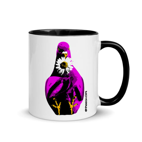 Daisy Pigeon Coffee Mug
